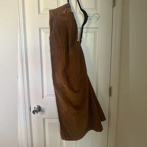 *slow fashion alert* made in the USA esby brand size 4 corduroy extra wide leg
